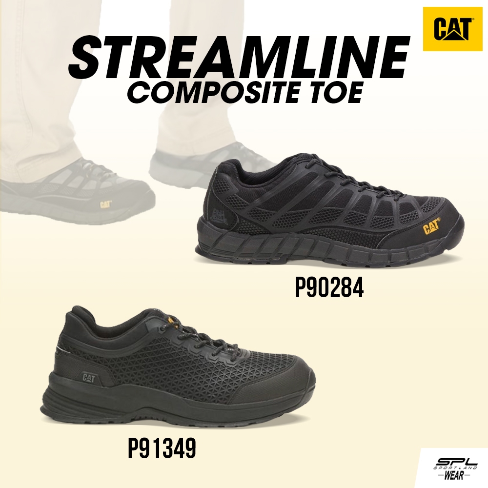 CAT Caterpillar Collection รองเท้าเซฟตี้ผู้ชาย M Streamline Composite Toe 2.0 P90284 / P91349