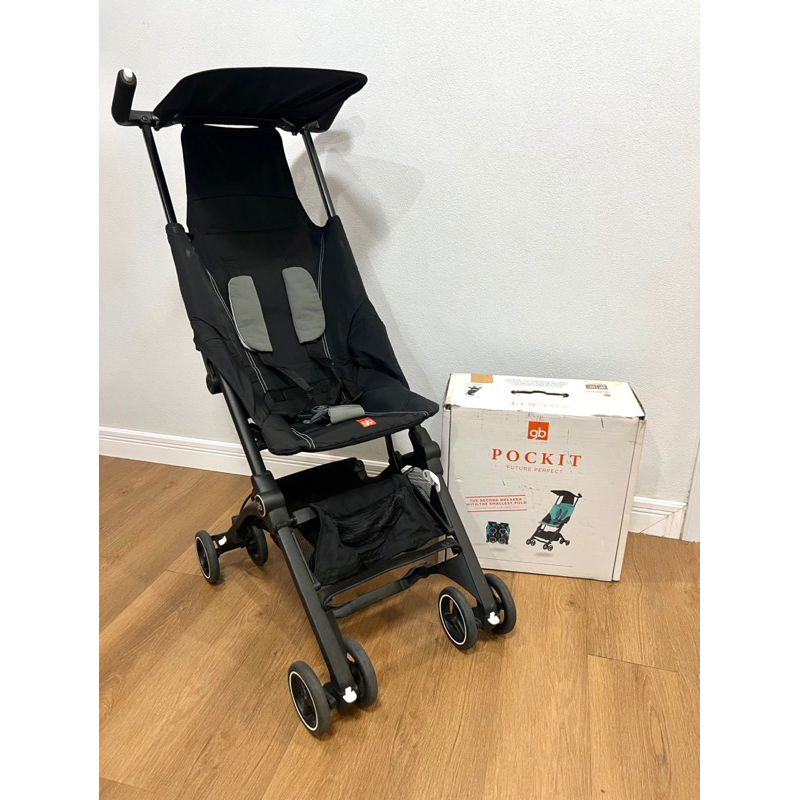 รถเข็นGB Pockit พับเล็ก ขึ้นเครื่อง มือ2 สภาพ 97%++ | Shopee Thailand