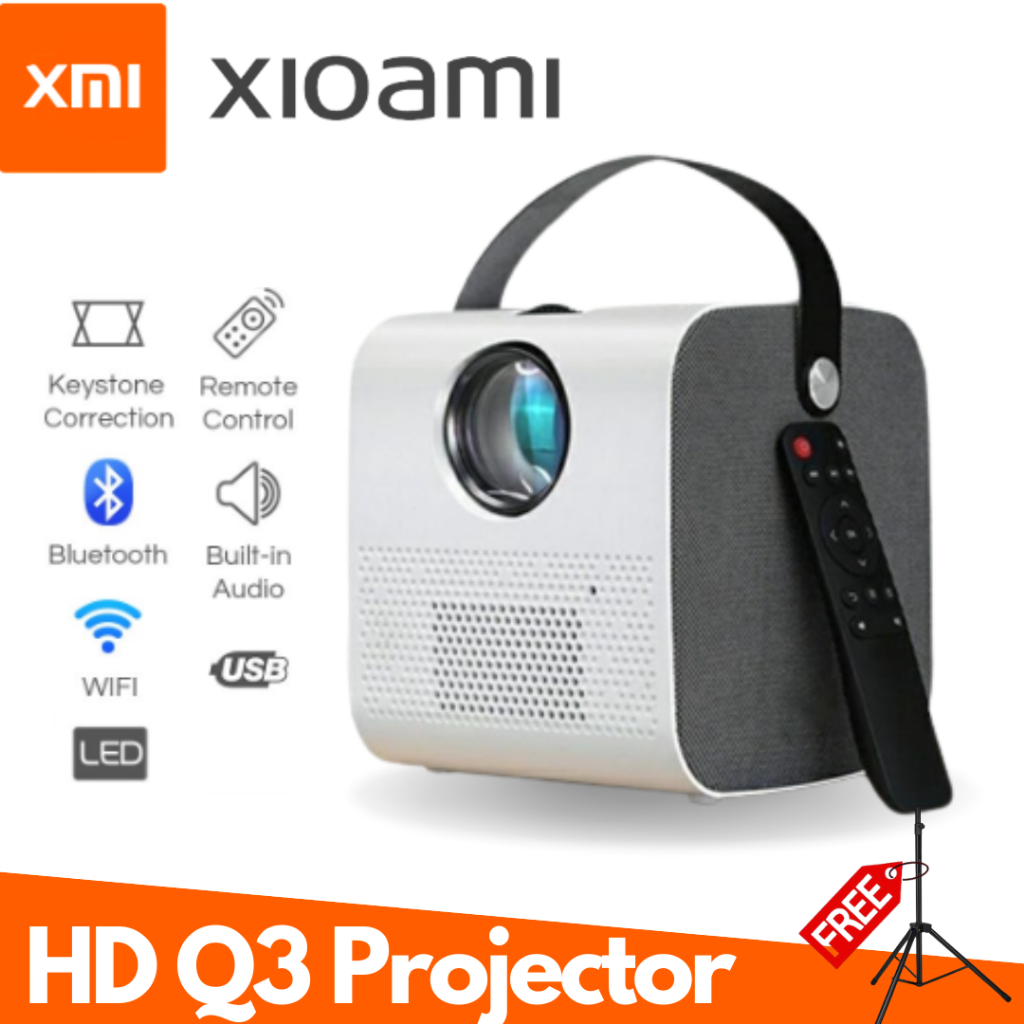 ภาพหน้าปกสินค้าAndroid Full HD 4K Projector 720P Q3 Pro  โปรเจคเตอร์ 4200 Bluetooth เชื่อมต่อมือถือ หรือ คอมได้ โฮมเธียเตอร จากร้าน movie_master บน Shopee