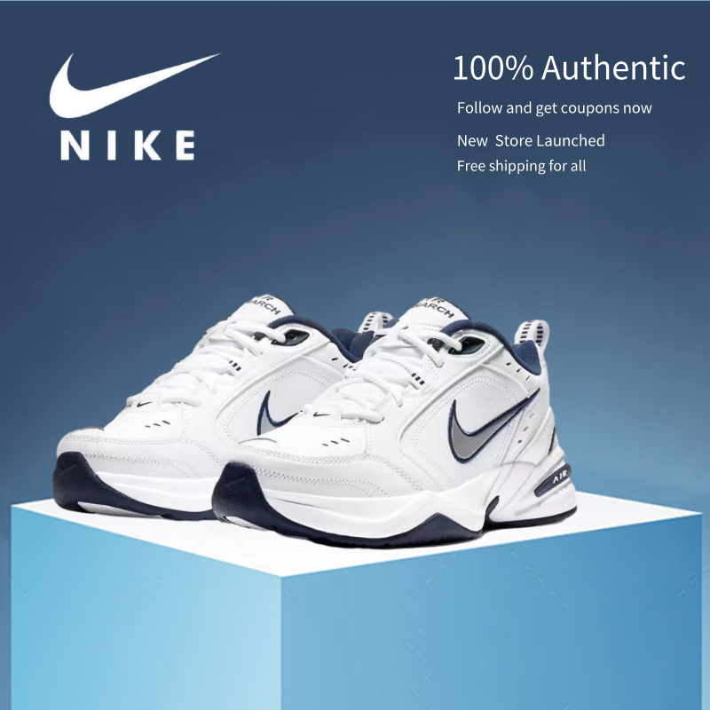 Nike Air Monarch 4 White Navy