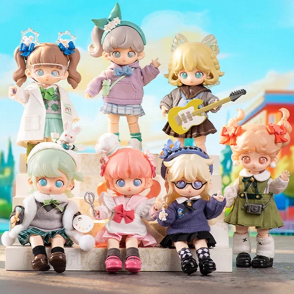 ️[Blind Box ready to ship กล่องสุ่ม พร้อมส่ง] SIMON TOYS Teennar High School Student's Club