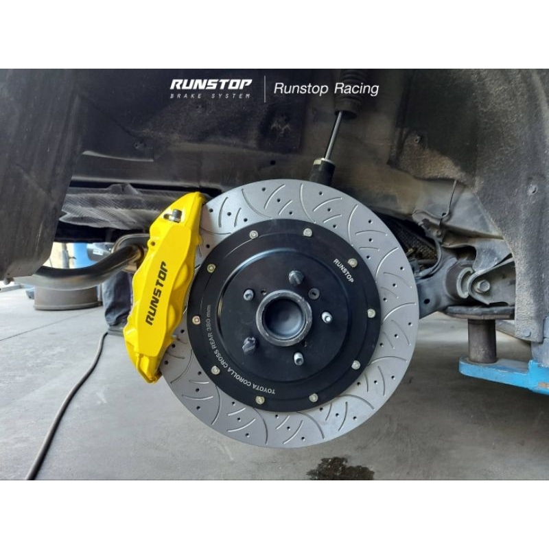ชุดปั้ม จาน Runstop toyota cross แท้ พร้อม Caliper R8 หน้า R10 หลัง ...