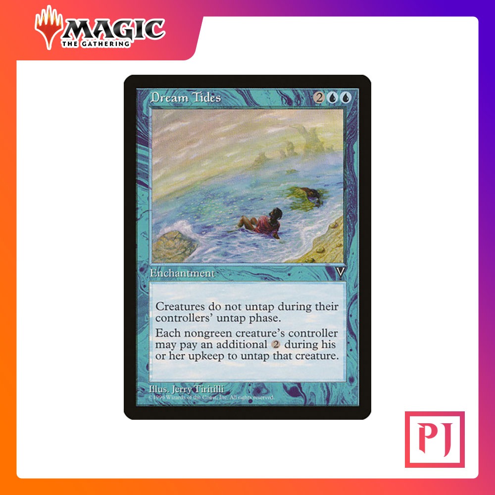 [MTG] Dream Tides [VIS] [BLUE] [UNCOM] [NORMAL] [ENG] (การ์ดเมจิค ...