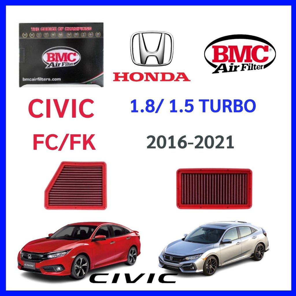 BMC 06-11 Honda Civic VIII 1.8L Replacement Panel Air Filter
