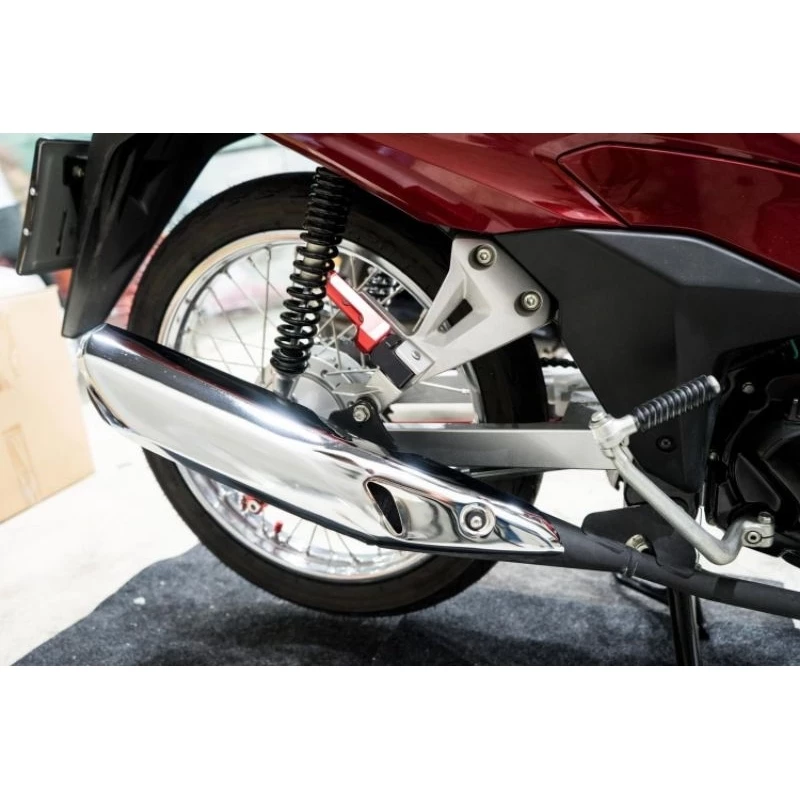 แผงกันร้อนท่อ WAVE-125I ปี2023 สีทองไทเท, สีเงินไทเท, สีน้ำเงินลาย รูปที่ 4