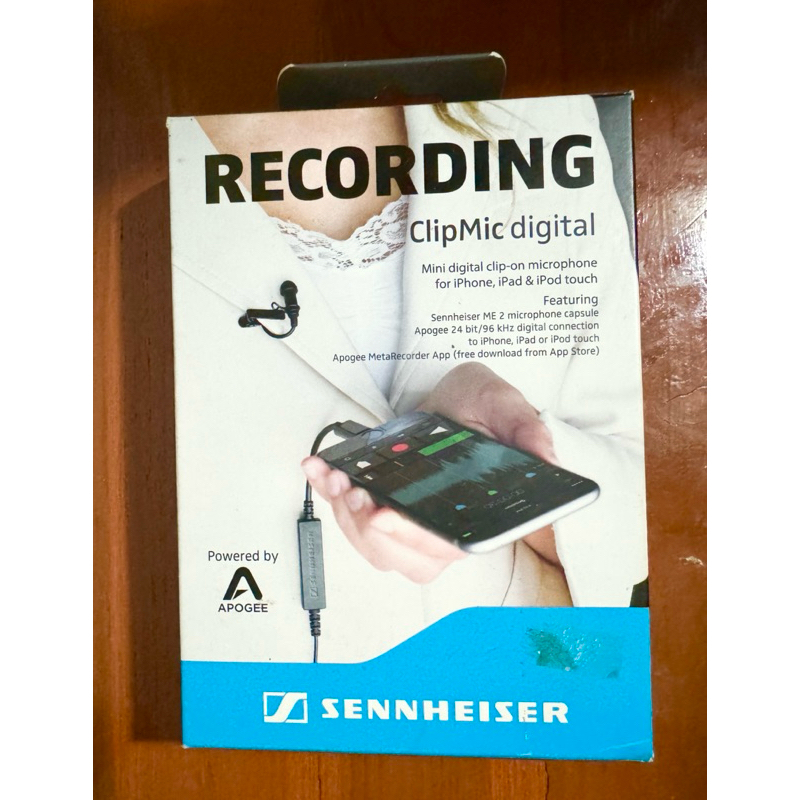 SENNHEISER ClipMic digital ใช้งานได้เป็นปกติจ้ะ ขายมือมือมือสองจ้ะ