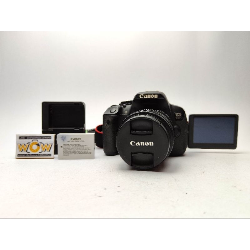 canon 650D เลนส์ Kit 18-55 และ OTG | Shopee Thailand