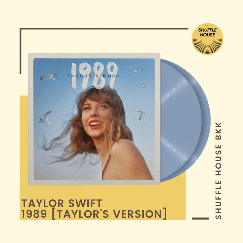 (จัดส่งฟรี) Taylor Swift 1989 Taylor’s Version Vinyl แผ่นเสียง/แผ่นไวนิล/แผ่นใหม่ซีล Shopee