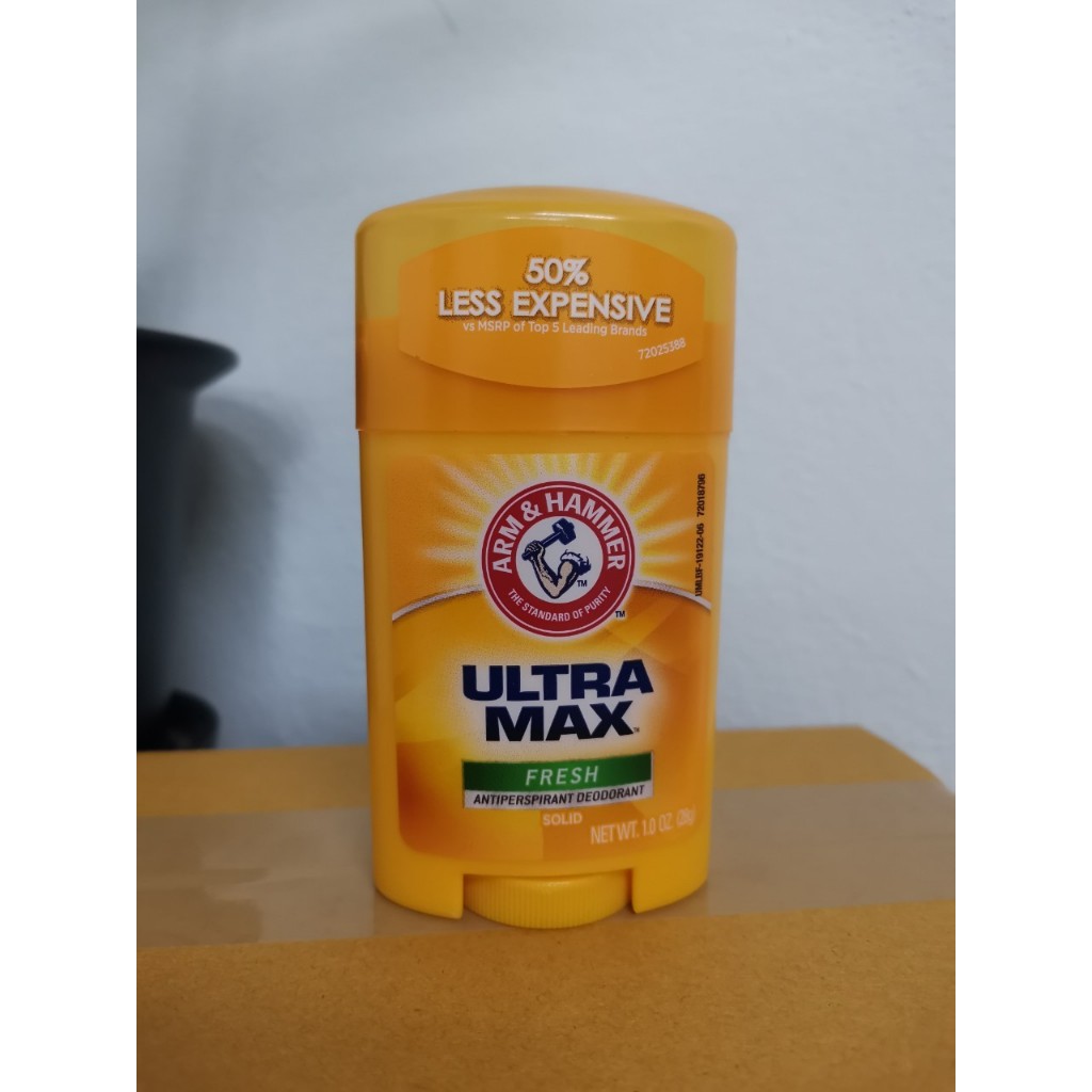 ของแท้พร้อมส่ง Arm & Hammer ผลิตภัณฑ์ลดเหงื่อและระงับกลิ่นกายชนิดแท่ง