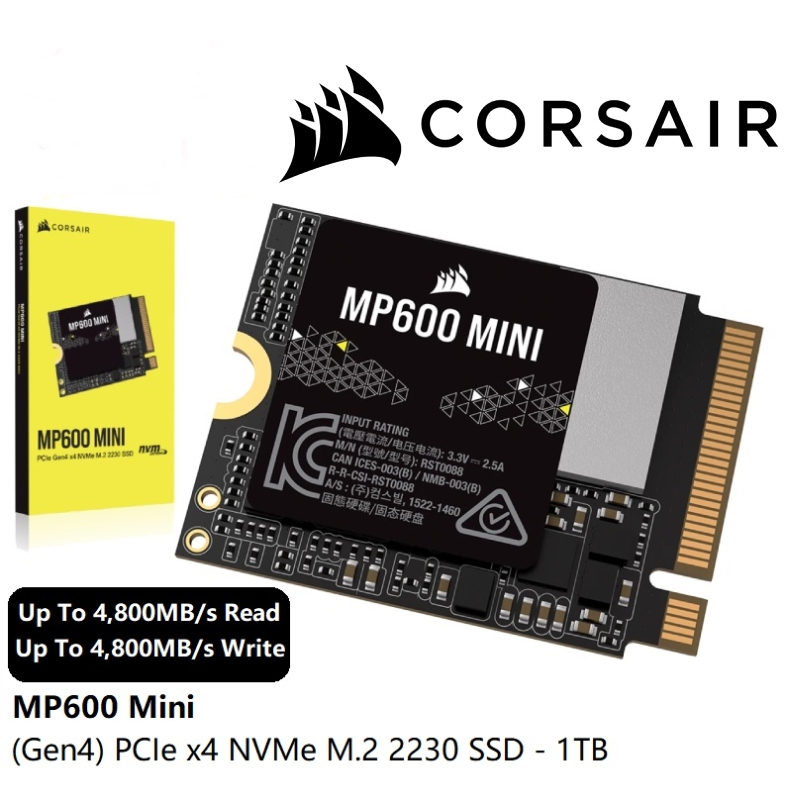 コルセア MP600 MINI 1TB SSD M.2 2230 中古 コルセア MP600 MINI 1TB SSD M.2 2230 中古 1TB SSD CORSAIR MP600