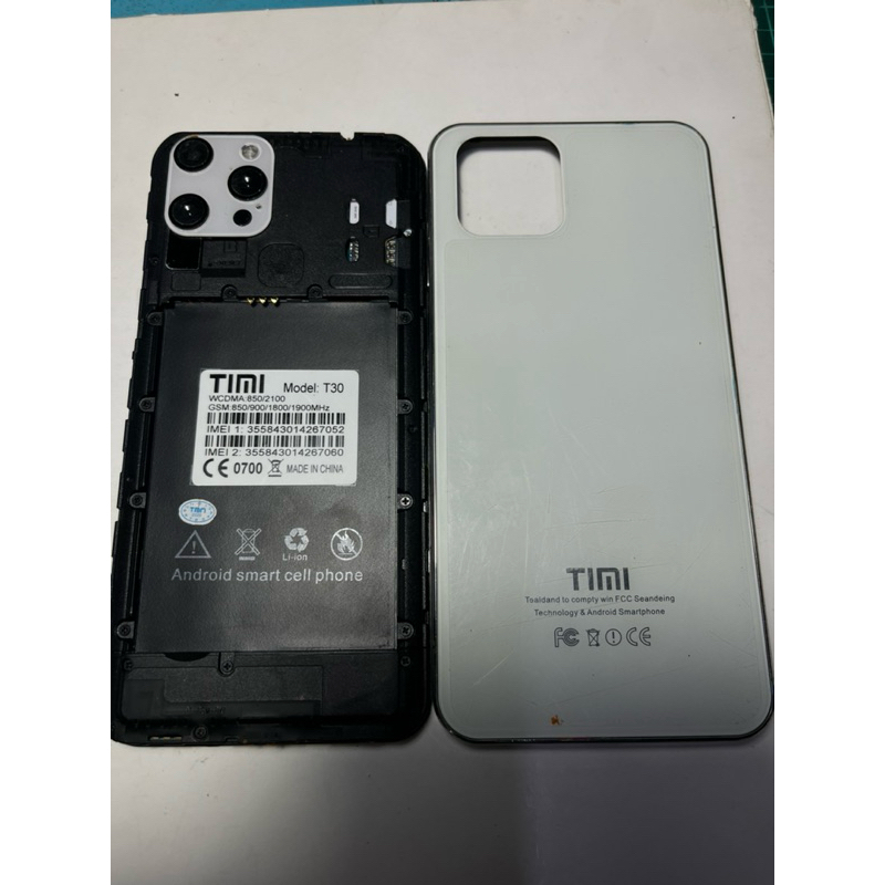 ขายเครื่องTimi-T30ไม่มีแบตจอแตกเปิดไม่ติดงานช่างตามรูป | Shopee Thailand