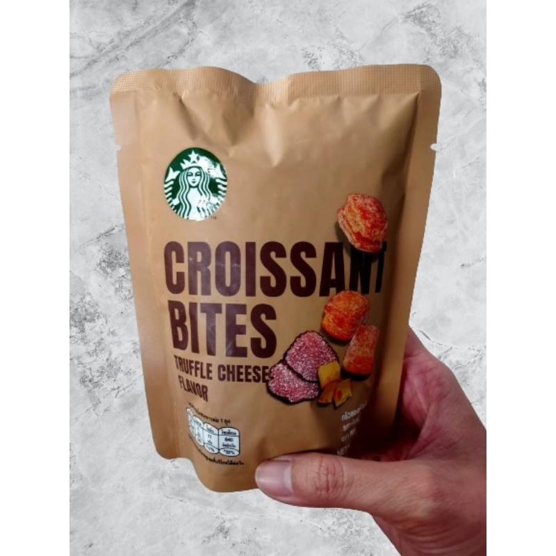 สตาร์บัคส์ ครัวซอง ไบท์ รสทรัฟเฟิลชีส Starbucks Croissant Bites Truffle