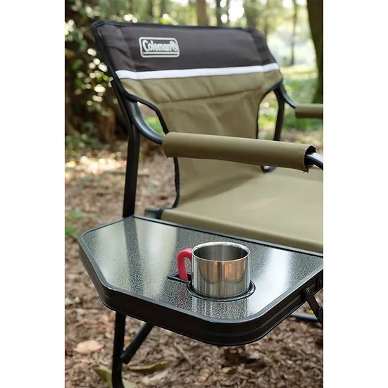 Coleman JP Side Table Deck Chair (Olive) | Shopee Thailand