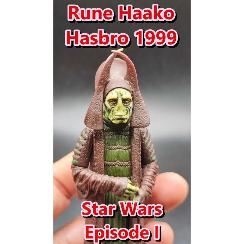 Hasbro 1999 Star Wars Episode I - Rune Haako Action Figure ฟิกเกอร์ งาน ...