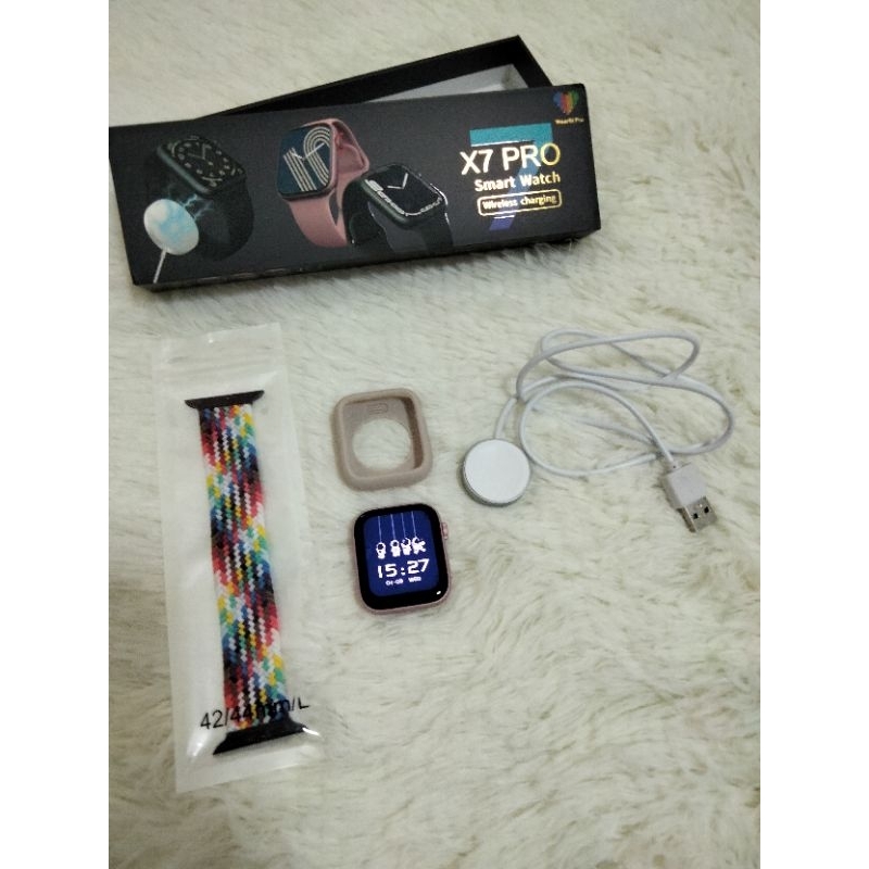 สมาร์ทวอทช์ X7Pro มีรอยขนแมวที่หน้าจอ | Shopee Thailand
