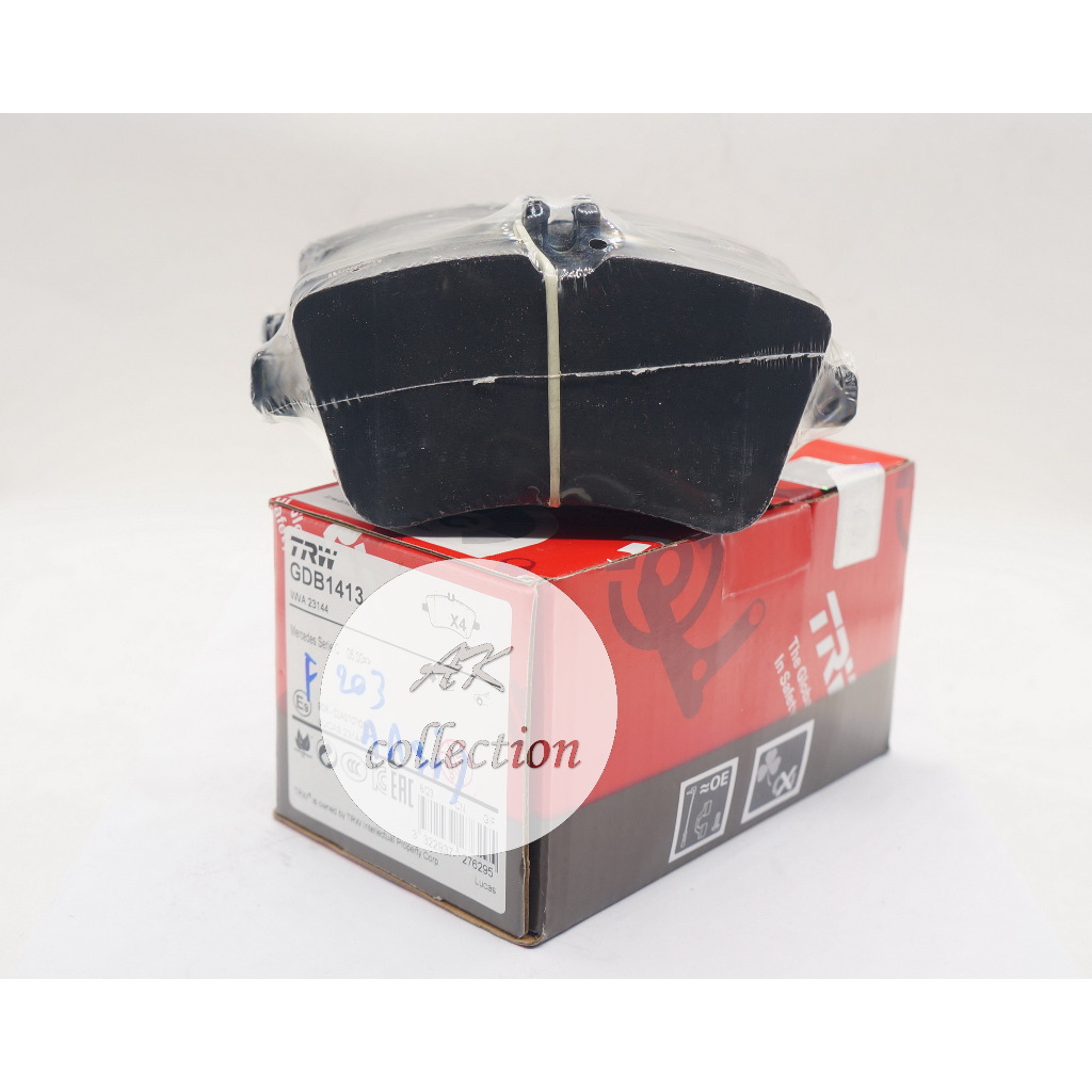 BENZ ผ้าเบรค Brake pad ผ้าเบรคหน้า ผ้าเบรคหลัง เบนซ์ รุ่น W203 C200K ...