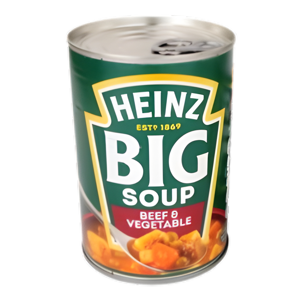 Heinz Big Soup Beef & Veg Vegetable ไฮนซ์ ซุป พร้อมทาน รส เนื้อ & ผัก