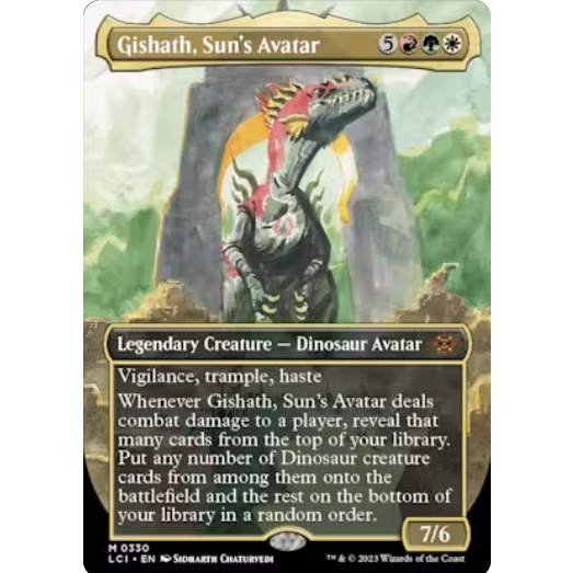 Gishath, Sun's Avatar [Ixalan Prerelease Promos]