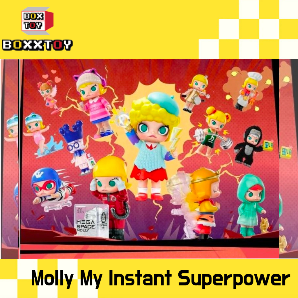 ???? NEW ???? Molly My Instant Superpower MOLLY✨ ค่าย popmart blind boxs  กล่องสุ่ม art toy Shopee Thailand