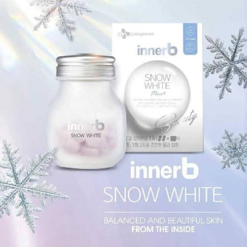 innerb Aqua Rich Snow White 56 Tablets #สีขาว | Shopee Thailand