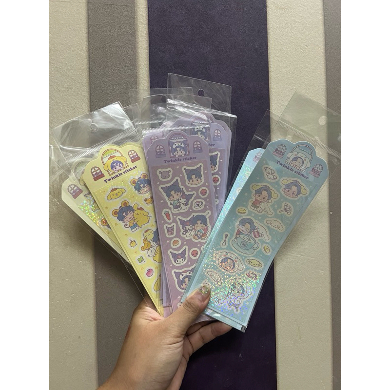 [พร้อมส่ง] NCT X SANRIO Twinkle Sticker โดยอง แจฮยอน เจโน่ | Shopee ...