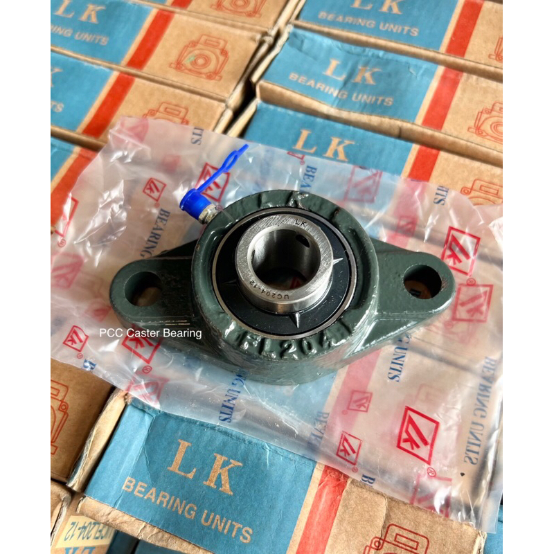 ลูกปืนตุ๊กตา UCFL 204-12 รูเพลา 3/4 นิ้ว หรือ 19 mm ยี่ห้อ LK 🚗 มีราคา ...