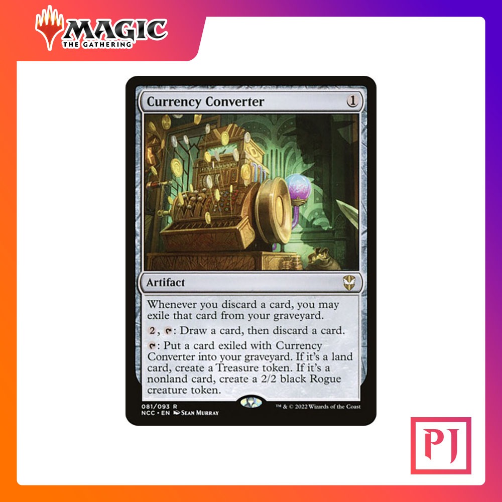[MTG] Currency Converter [NEC] [ARTIFACT] [RARE] [NORMAL] [ENG] (การ์ด