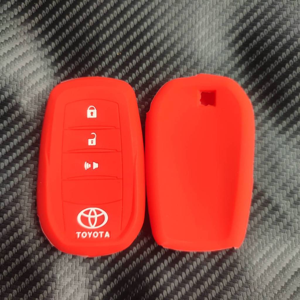 ซิลิโคนรีโมท ใส่กุญแจรีโมทรถยนต์ Toyota Hilux Revo,Cross,Fortuner,Rocco ...