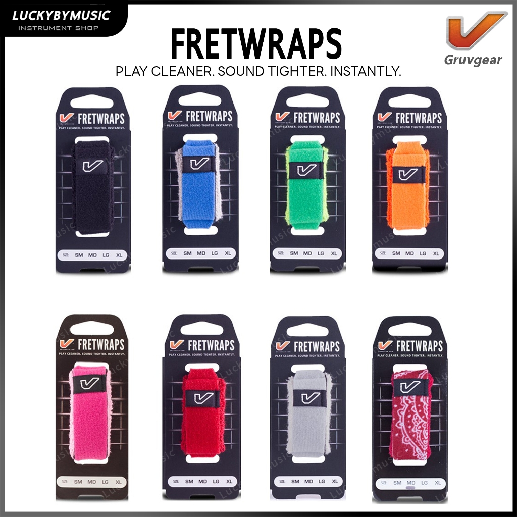 Fret Wrap ที่รัดคอกีต้าร์ SM (1 ชิ้น) Gruv Gear Fretwraps String Muters ...