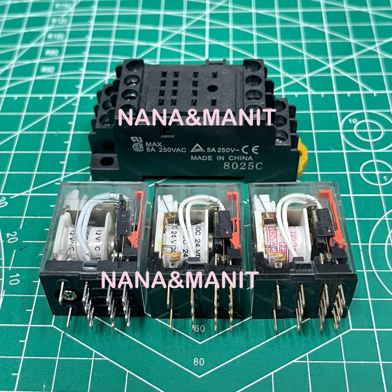 MY4N-GS 12VDC/ MY4N-GS 24VDC/MY4N-GS 24VAC/ MY4N-GS 220VAC / MY4N-GS ...