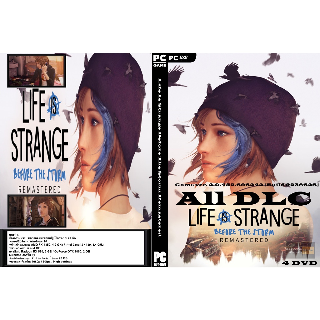 แผ่น Game PC Life Is Strange Before The Storm Remastered (4DVD ...