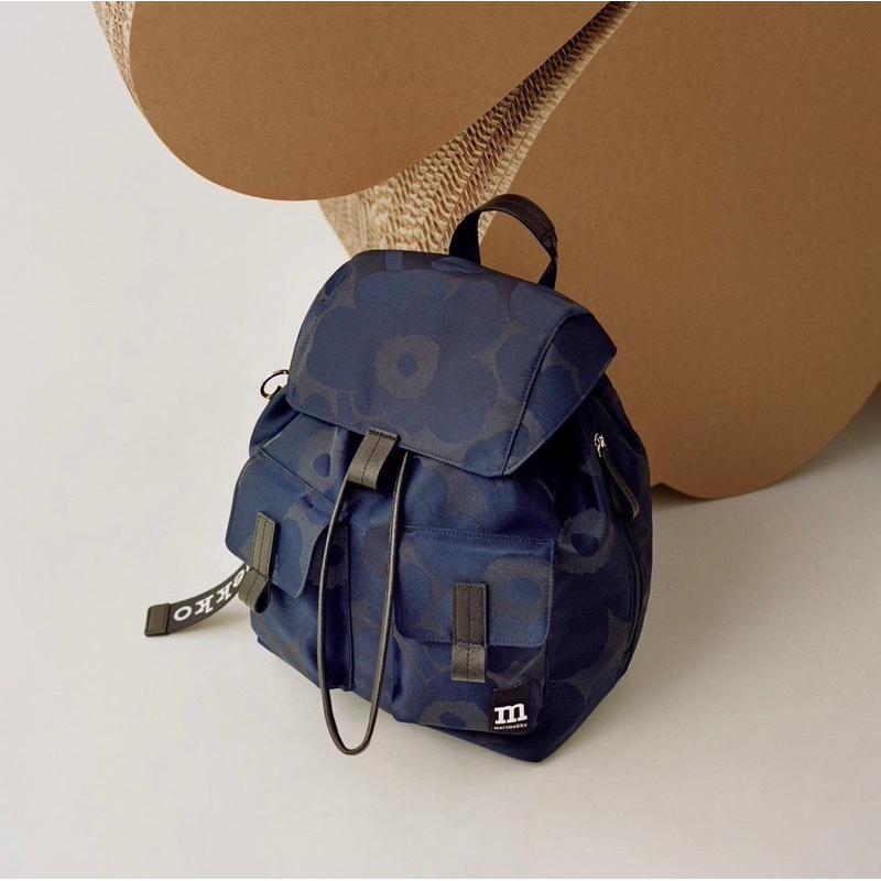 Marimekko Everything Backpack L Unikko | Shopee Thailand