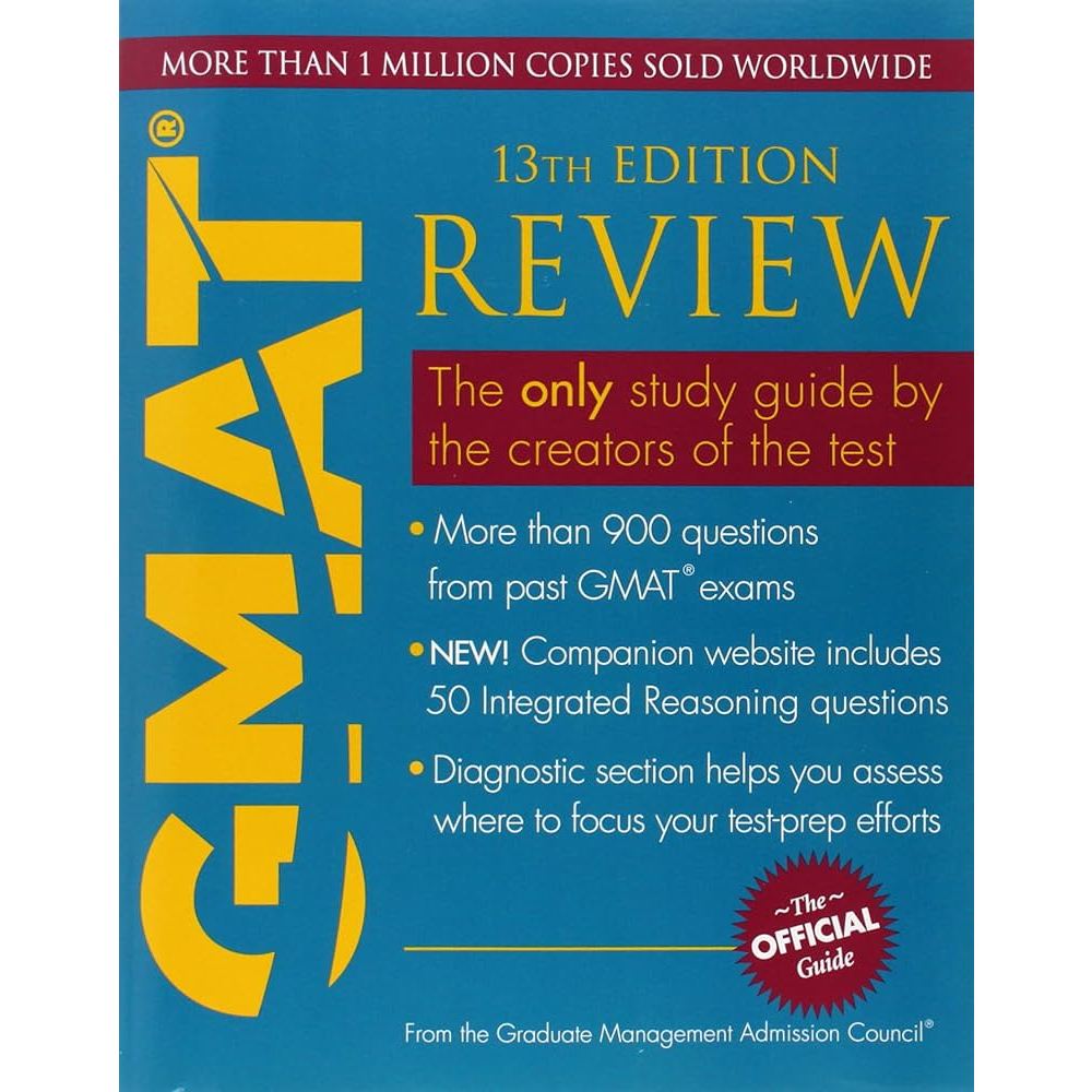 The Official Guide for GMAT Review 13th Edition ****หนังสือสภาพ 80% ...