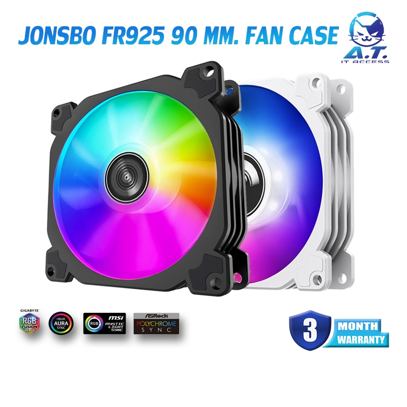 พัดลม JONSBO FR-925 5V ARGB ขนาด 9 CM. Fan Case | Shopee Thailand