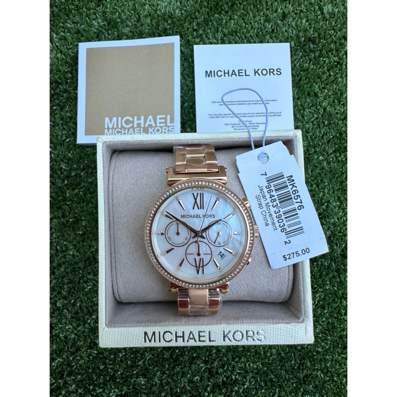 นาฬิกา Michael Kors สภาพมือหนึ่ง รุ่น MK6576 | Shopee Thailand