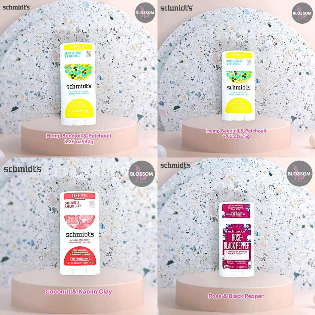 Schmidt's Natural Origin Ingredient Deodorant Stick โรลออนแท่งระงับกลิ่นกาย Shopee Thailand