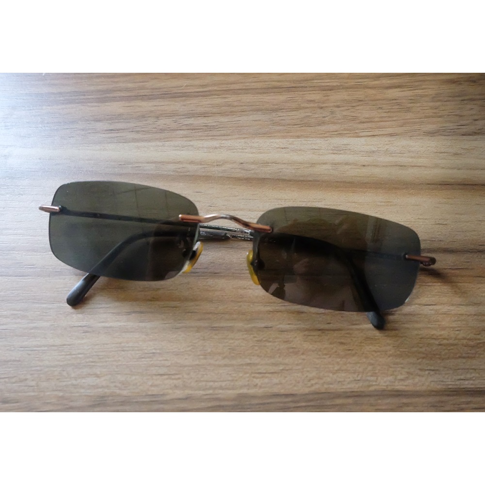 Ray-Ban RB 3193 (Uptown Rimless) Sunglasses Size 53/18 130mm สีบรอนซ์ ...