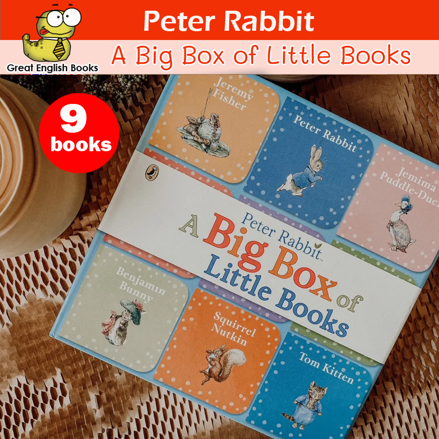 (ใช้โค้ดรับcoinคืน10%ได้) *Original* ชุดหนังสือบอร์ดบุ๊คเล่มเล็ก Peter ...