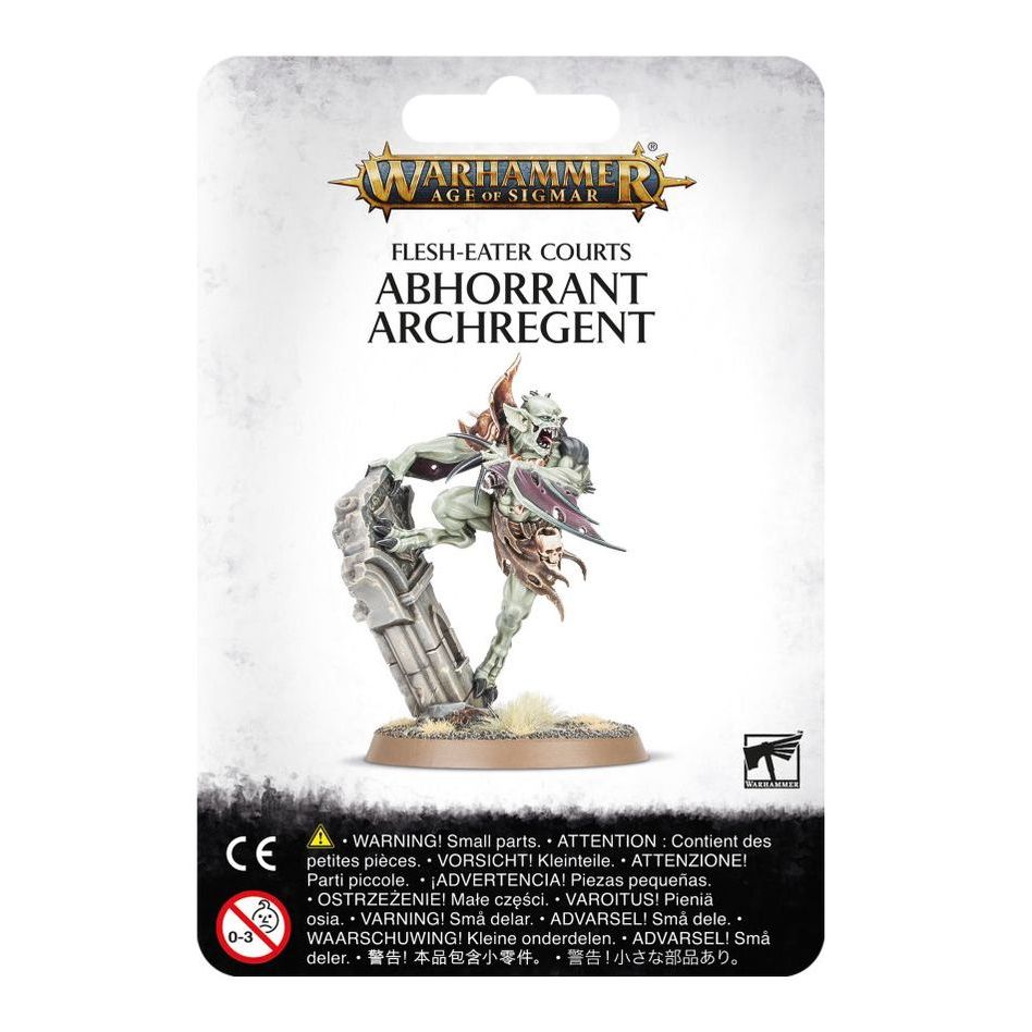 GWพร้อมส่ง WARHAMMER AOS: FLESH EATER COURTS: ABHORRANT ARCHREGENT GWพร้อมส่ง WARHAMMER AOS: FLESH EATER COURTS: ABHORRANT ARCHREGENT