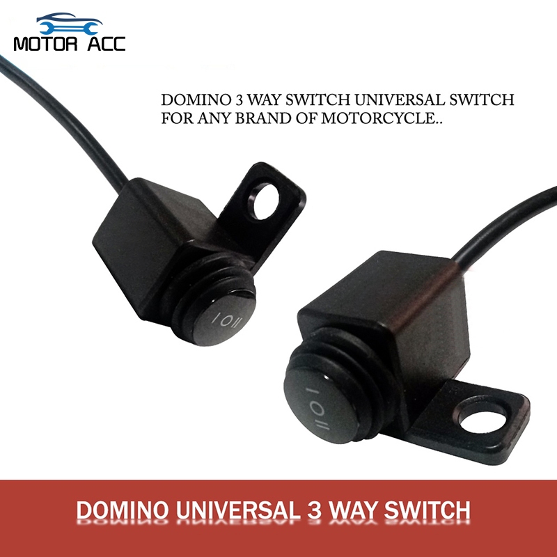 DOMINO MINI Driving Light Switch Universal 3 WAY Left/Right /SET ...