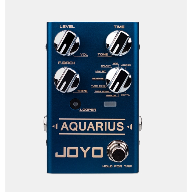 เอฟเฟค JOYO R07 AQUARIUS Pedal Effect Delay+looper | Shopee Thailand