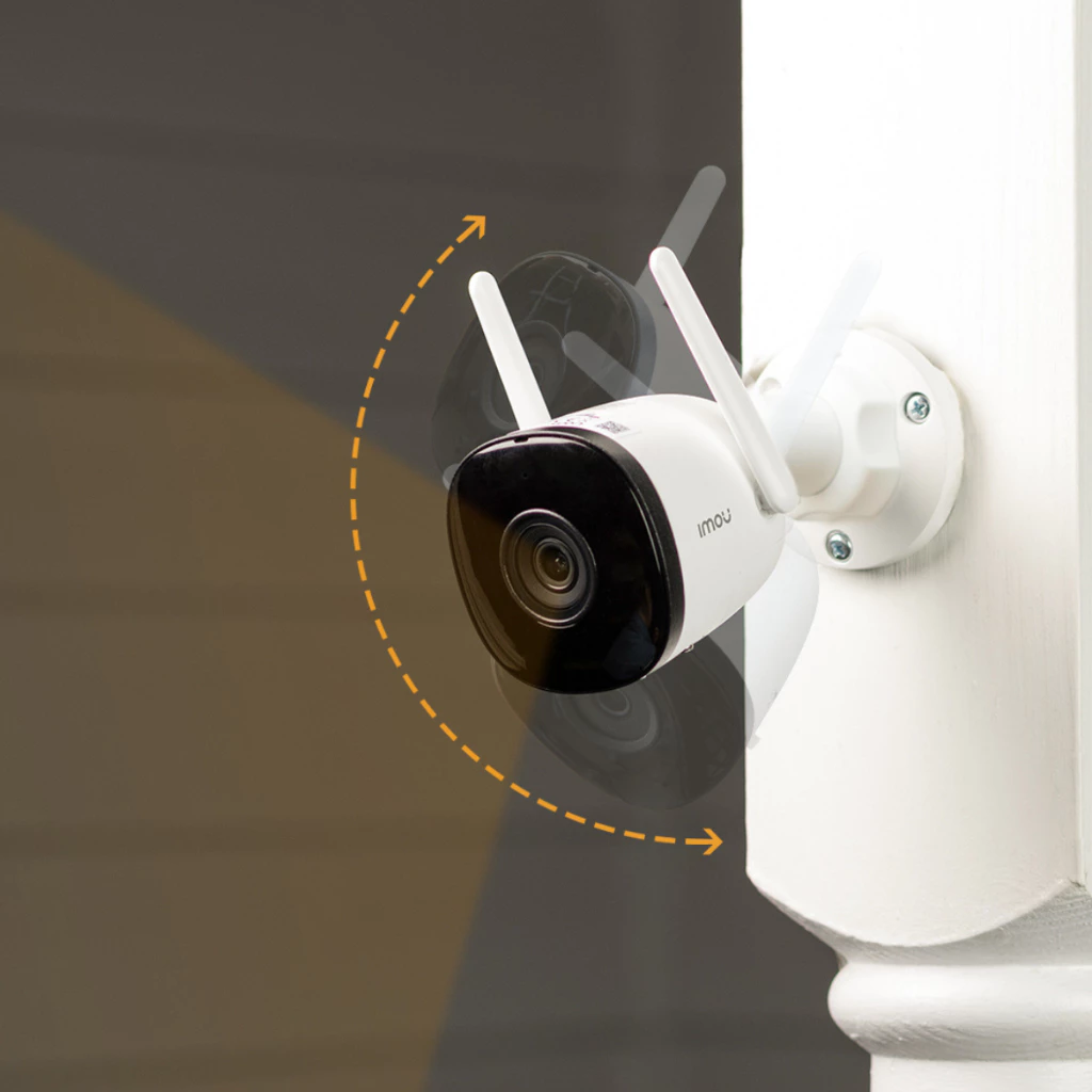 IMOU รุ่น Bullet 2C กล้องวงจรปิด ภายนอก WIFI hotspot ในตัว มีให้เลือก 2MP/4MP บันทึกเสียงได้ มี Sofe AP Mode