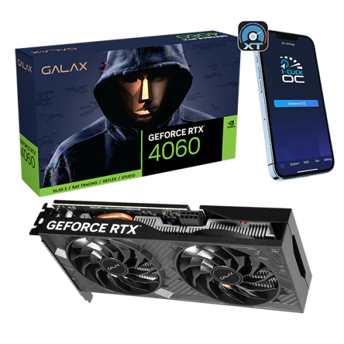 GALAX GeForce RTX 4060 1-Click OC 2X V2 8GB GDDR6 | Shopee Thailand