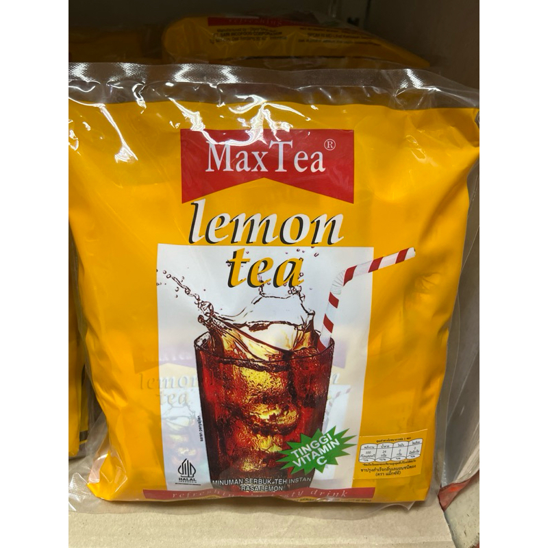 Maxtea Tarikkแม็กซ์ที ชามะนาว แพ็ค 30 ซอง | Shopee Thailand