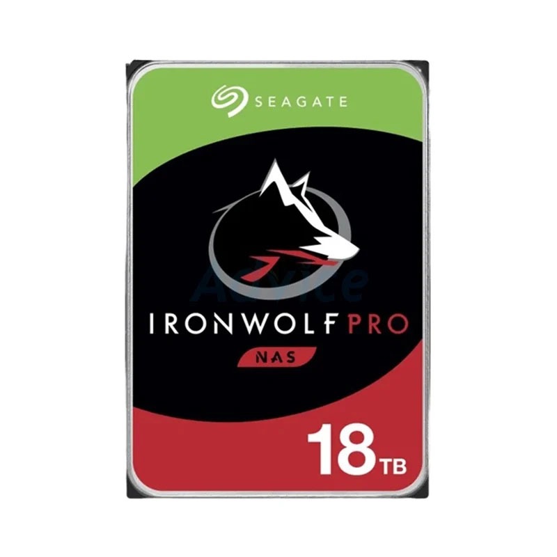 SEAGATE 18 TB HDD IRONWOLF PRO (7200RPM, 256MB, SATA-3, ST18000NT001 ...