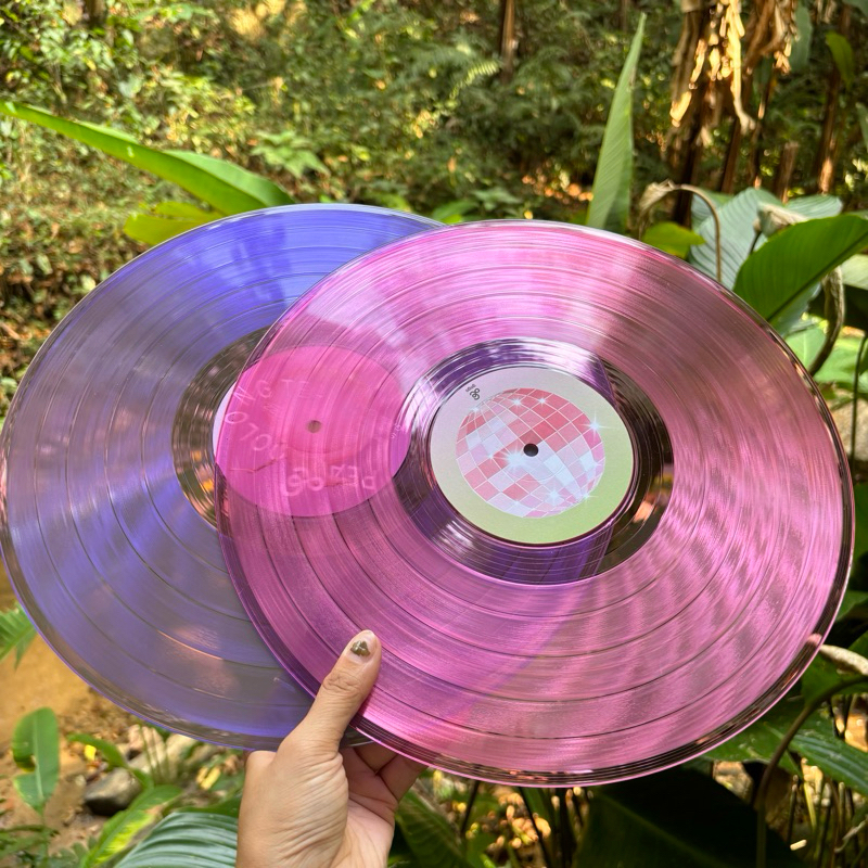 Colorful vinyl LP แผ่นไวนิลสี แผ่นเสียงสีมีสีสัน 12 นิ้ว สีสันสดใส ...