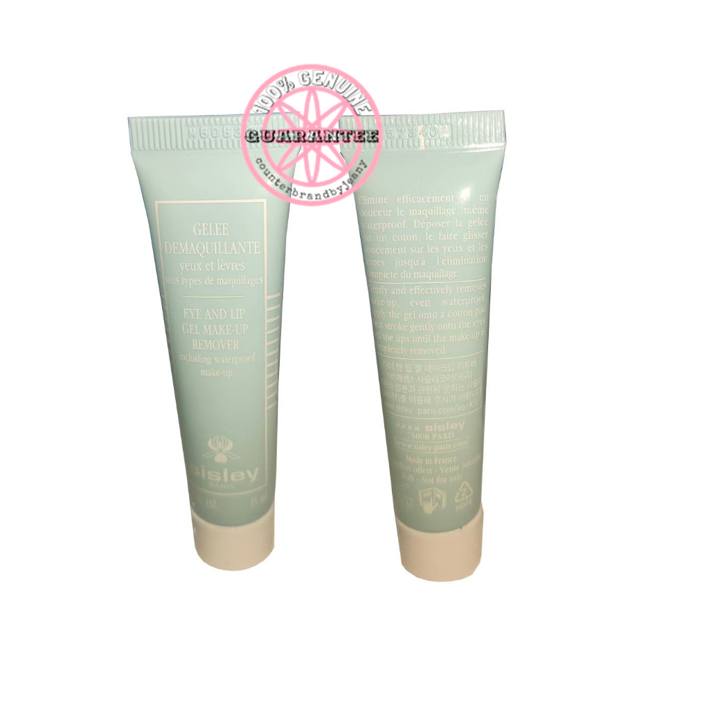 ของแท้ SISLEY Eye and Lip Gel Makeup Remover 15mL Shopee Thailand