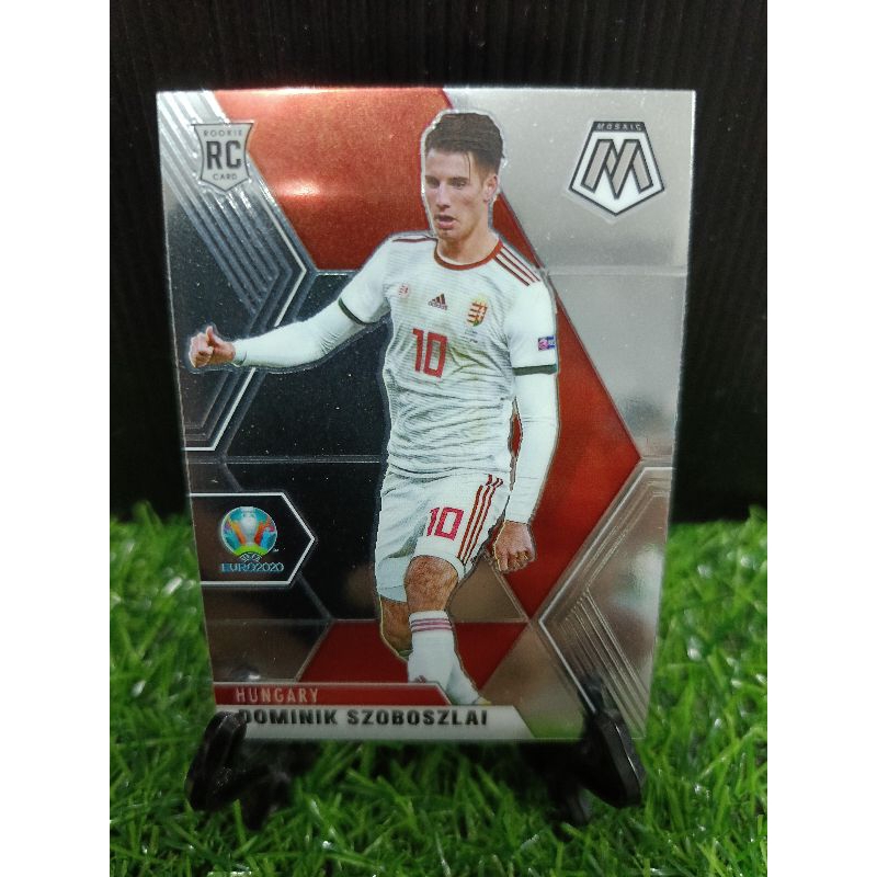 Dominik Szoboszlai RC 2021 Mosaic UEFA Euro Cup 2020 Soccer Rookie Card ...