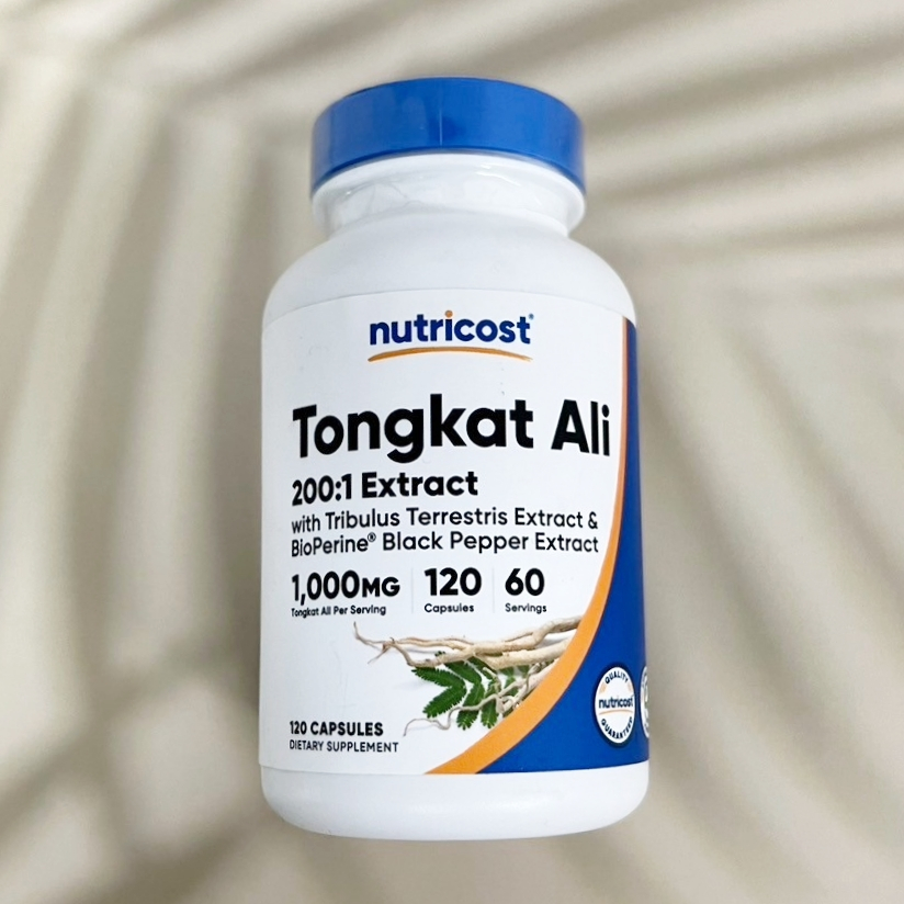 [Nutricost®] Tongkat Ali 1000 mg 120 Capsules รากปลาไหลเผือก ตงกัต ทองก