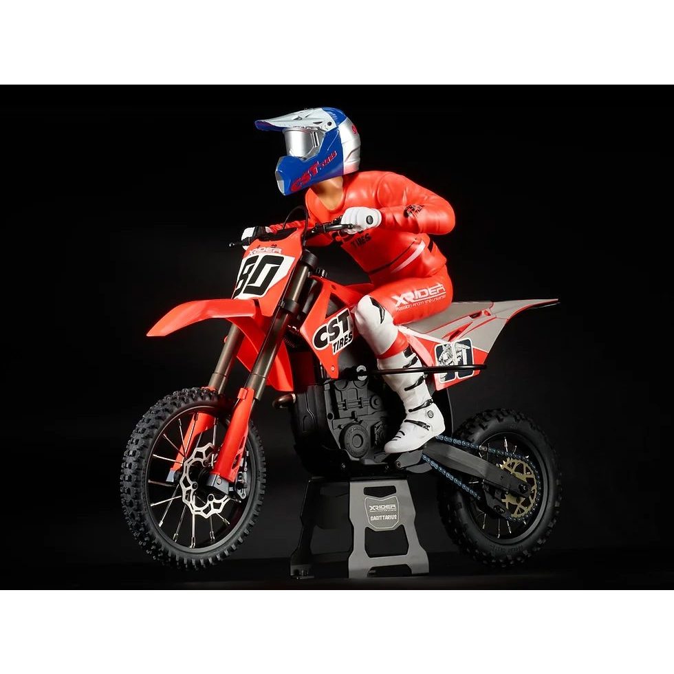 X-Rider CRS (Sagittarius) 1:4 MX Motorcycle ARTR Red for Sagittarius ...